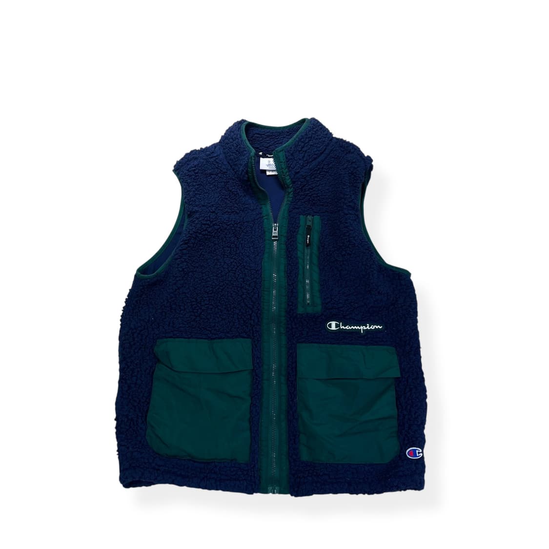 100 챔피온 양털 플리스 조끼 자켓 상품이미지1