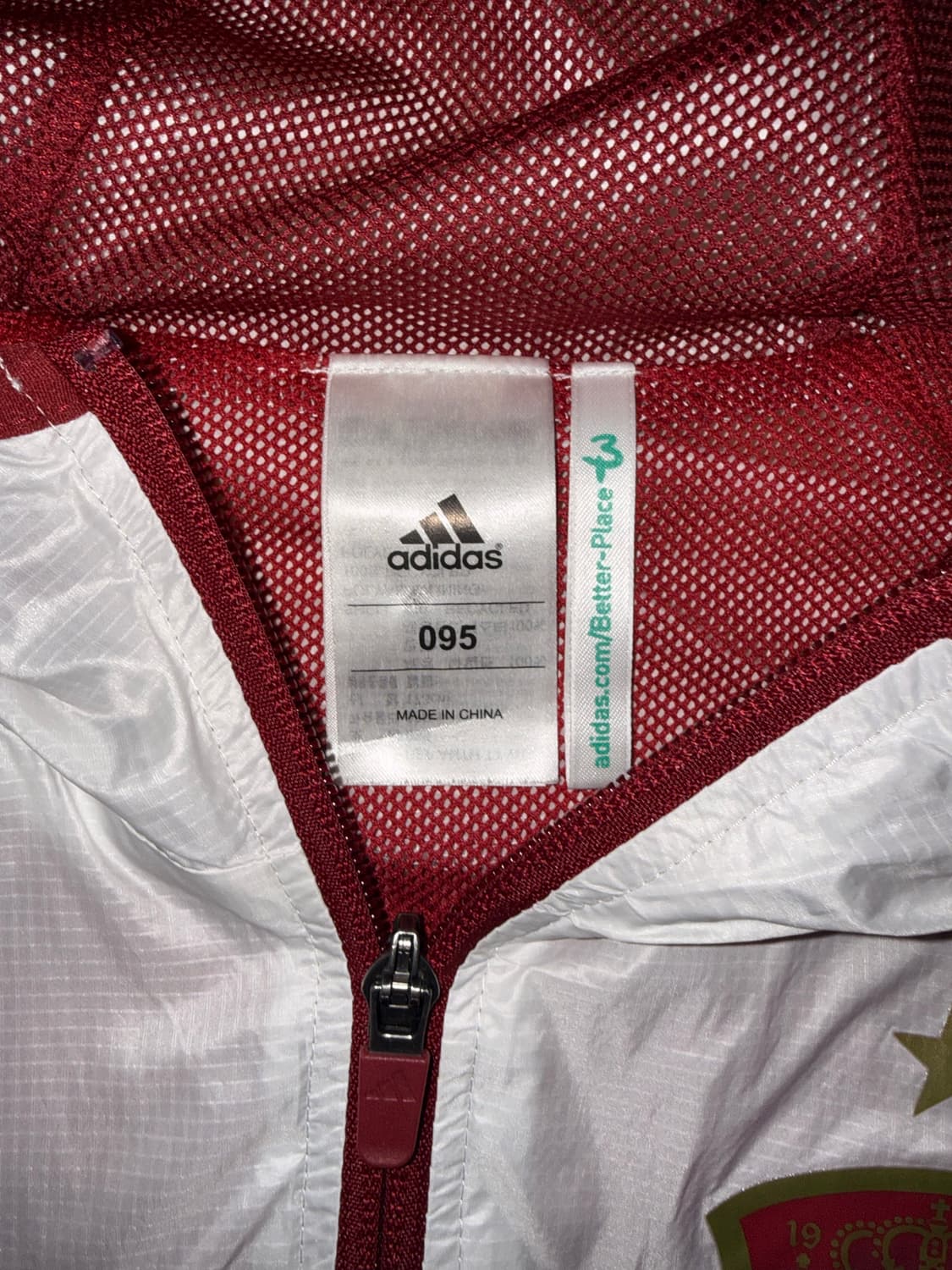아디다스 스페인 국대 바람막이 M 상품이미지3