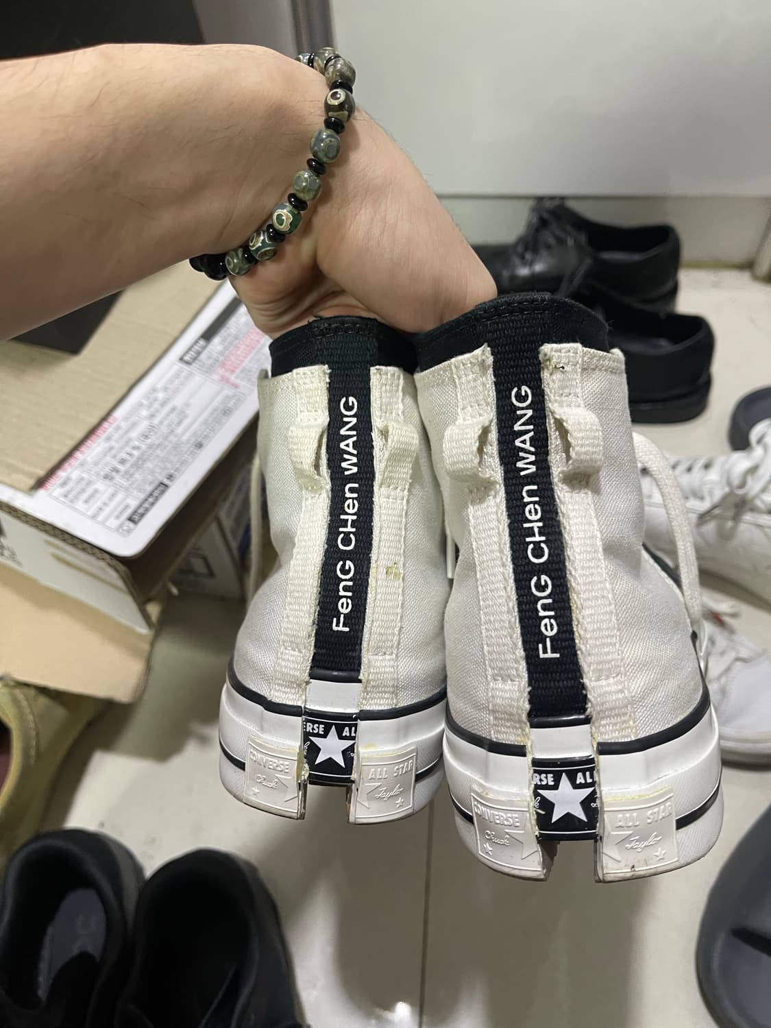 컨버스 펑첸왕 콜라보 하이 스니커즈 260 상품이미지3