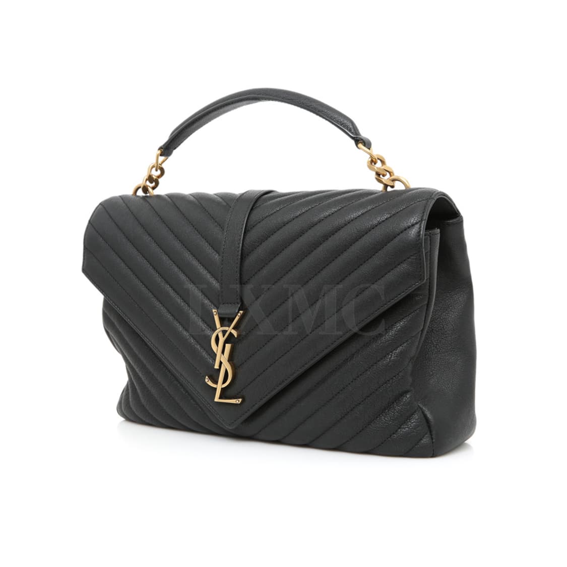 생로랑 컬리지 라지 플랩백 블랙 체인 숄더백 600278 상품이미지3
