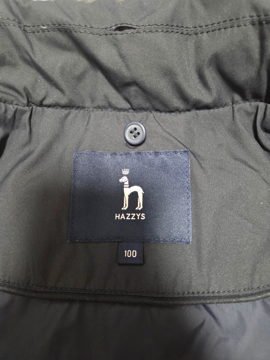 헤지스 스웨이드 배색 퀼팅 다운 자켓 상품이미지8