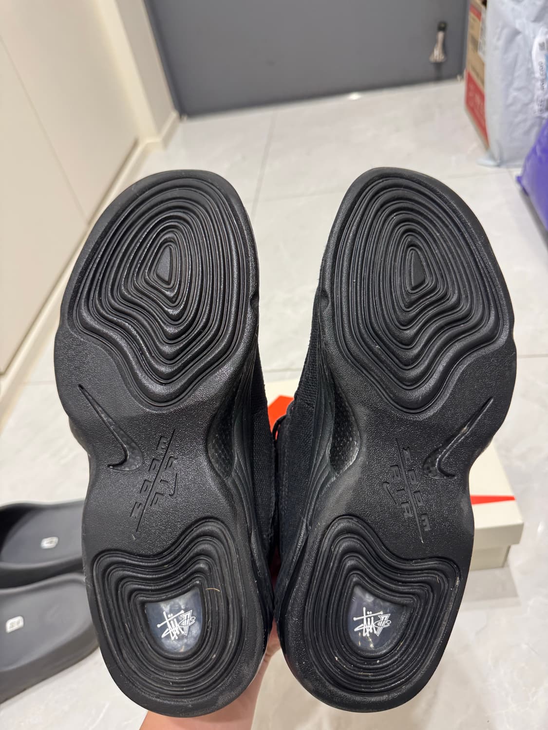 나이키 스투시 에어페니2 나투시 블랙 285 상품이미지5