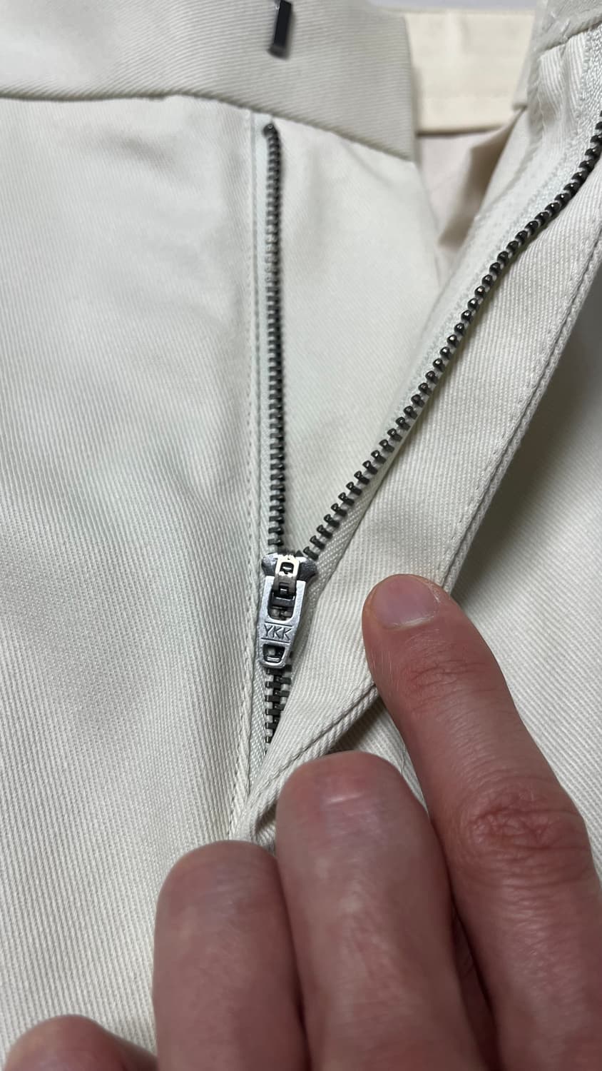 [미사용]무탠다드 헤비웨이트 cp와이드 치노팬츠30  더스티 크림 상품이미지7