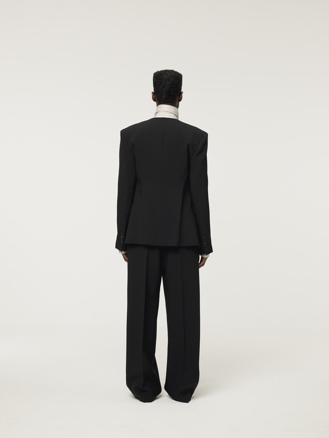 렉토 RECTO 카라리스 싱글 자켓 블랙 상품이미지5