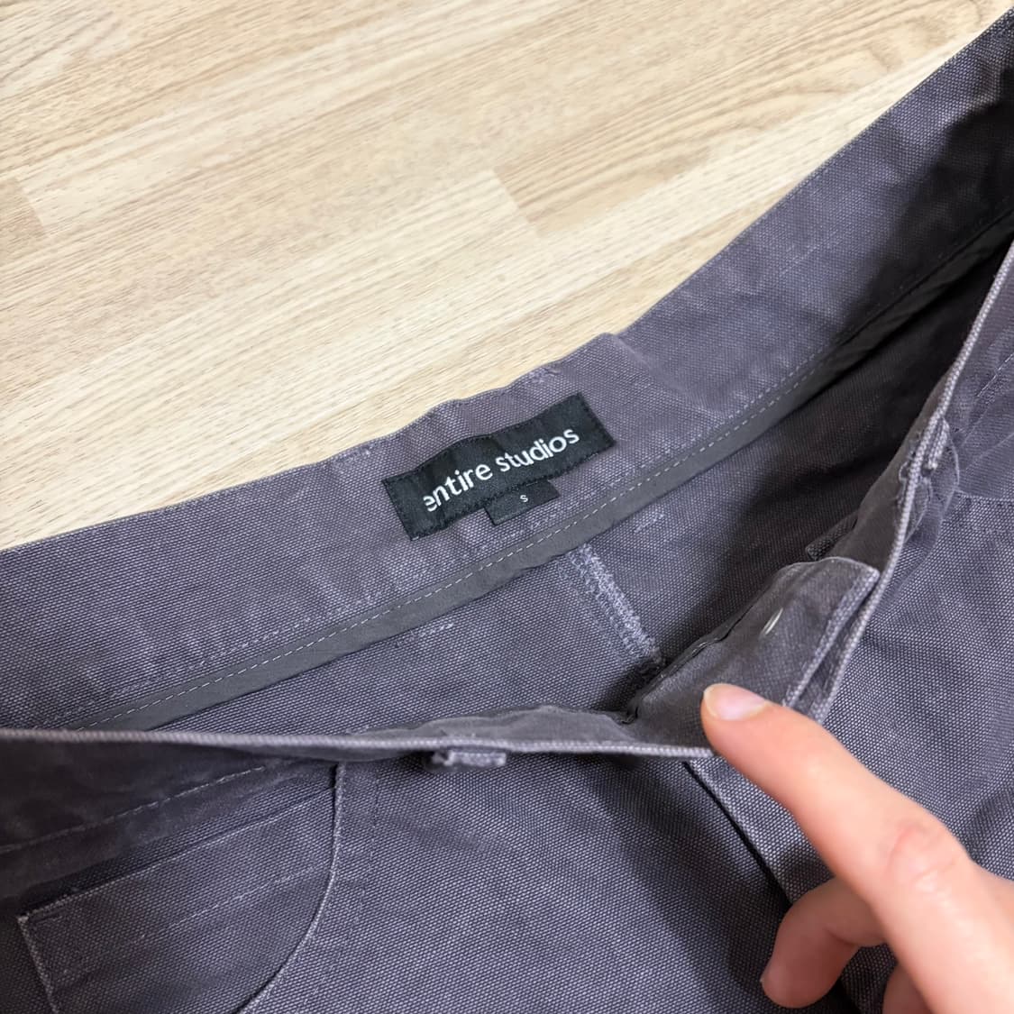 엔타이어스튜디오 테스크 팬츠 그레이 더스크 상품이미지4