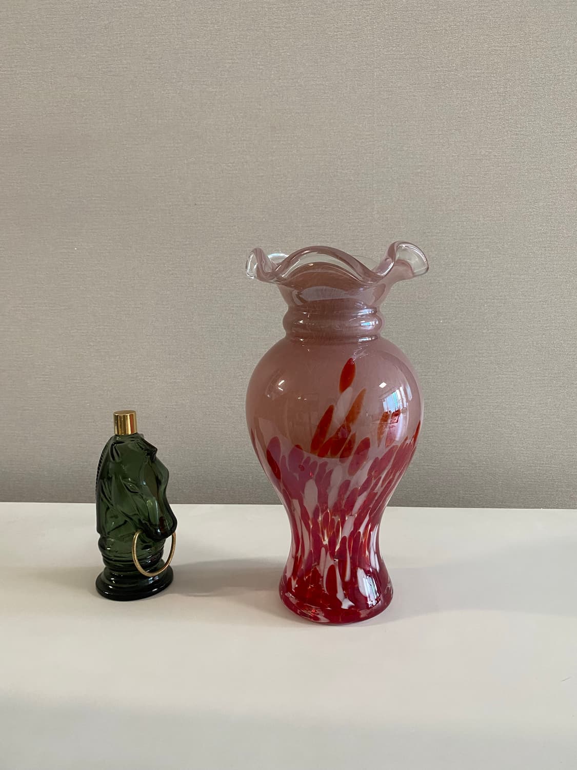 일본 수공예 유리화병 상품이미지1