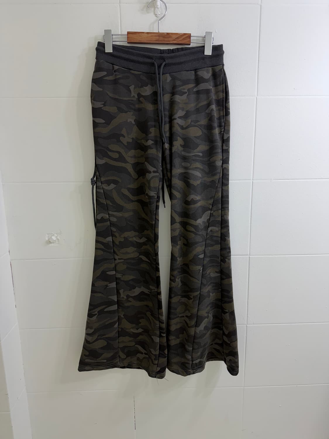 빈티지 카모 그런지 부츠컷 y2k 코디 세트 상품이미지7