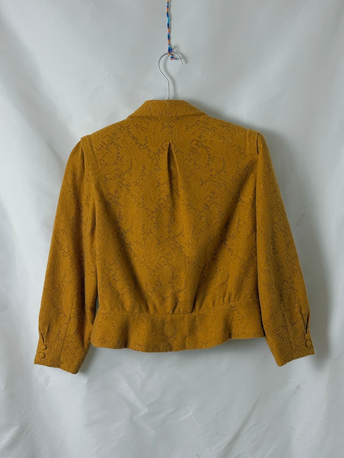 겨자 퍼프 자켓 상품이미지3