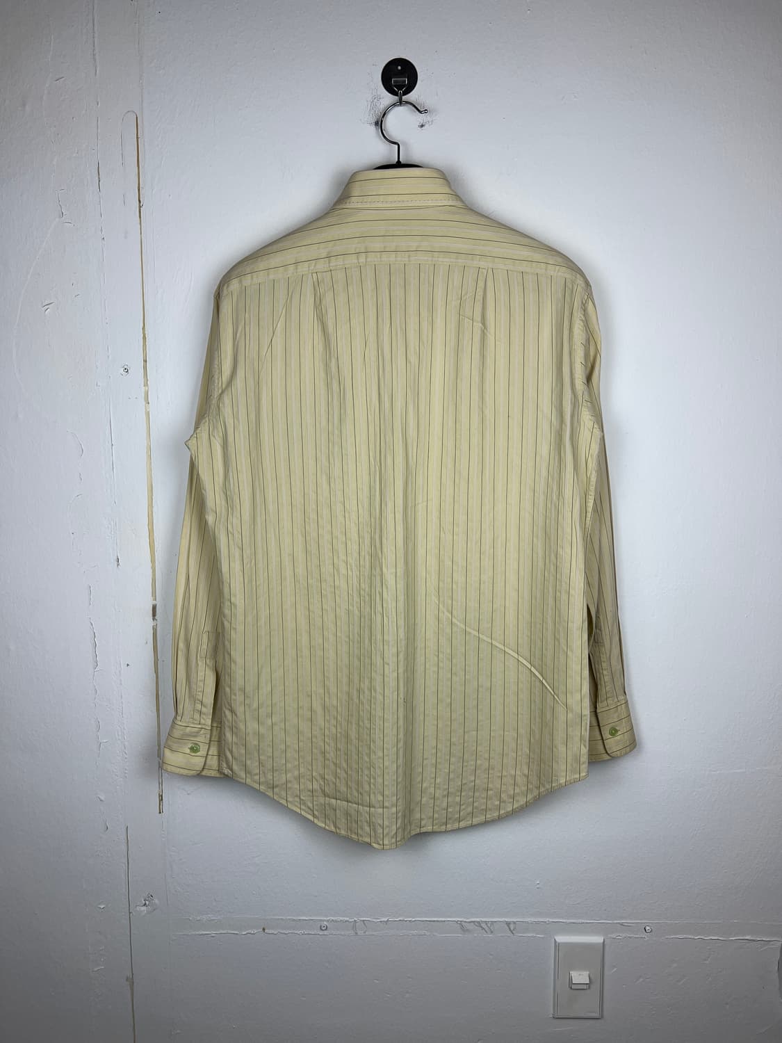 폴 스미스 옐로우 스트라이프 셔츠 L 상품이미지2