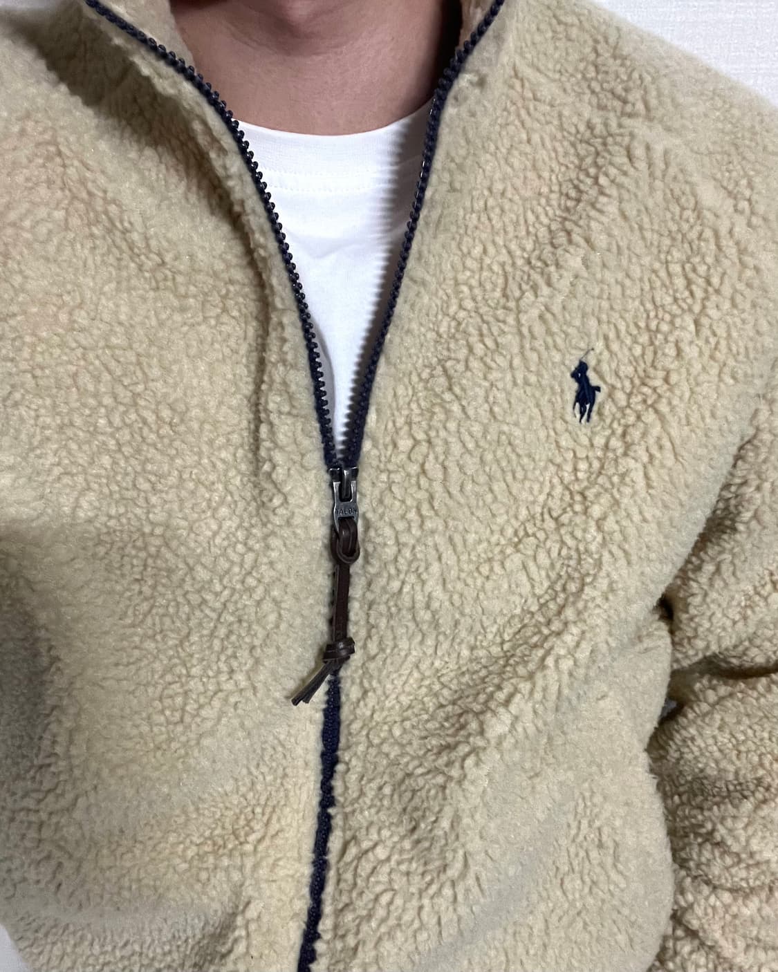 폴로랄프로렌 플리스 뽀글이 자켓 상품이미지3