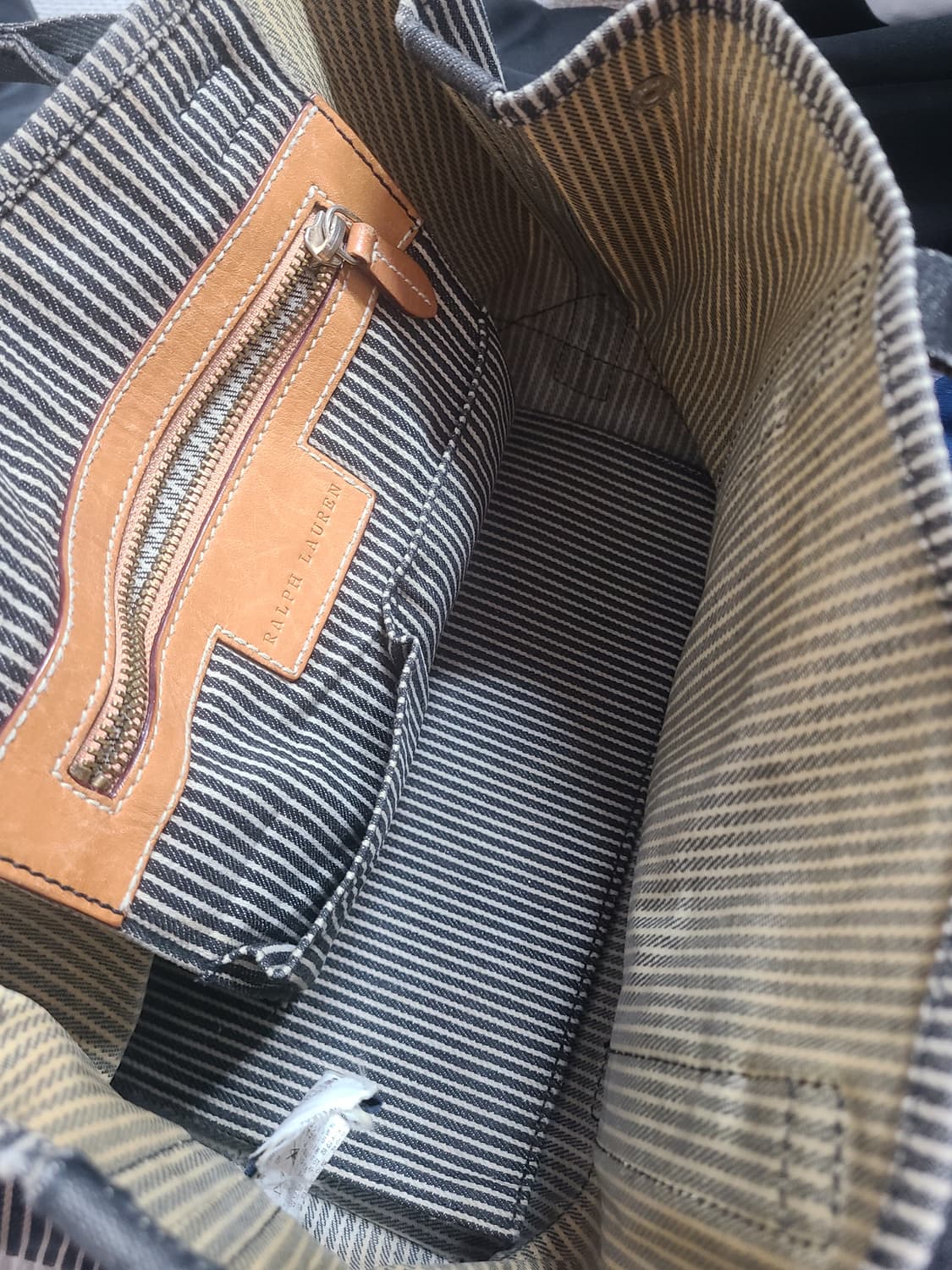 (희귀템)올드스쿨 폴로 랄프로렌 토트백 상품이미지7