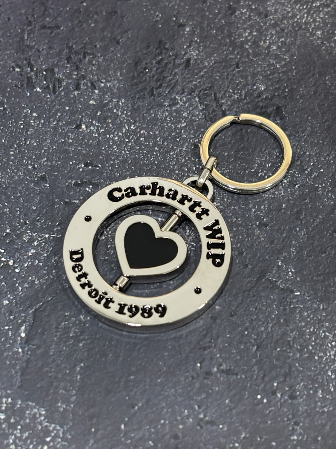 칼하트 / WIP 모달리티 키체인 하트 스틸 키링 열쇠고리 상품이미지3