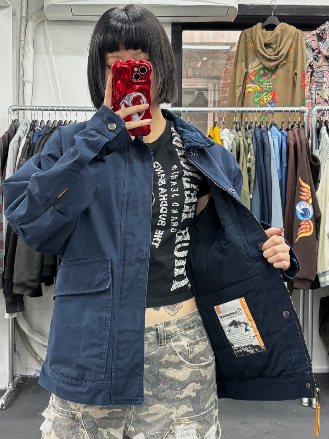 팀버랜드 스몰로고 워크자켓 상품이미지3