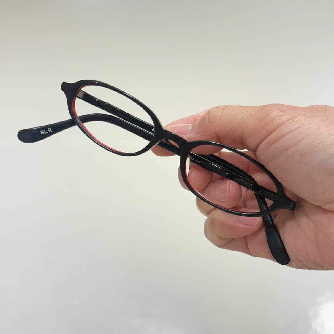 일제 작은 빈티지 긱시크 뿔테안경 상품이미지1