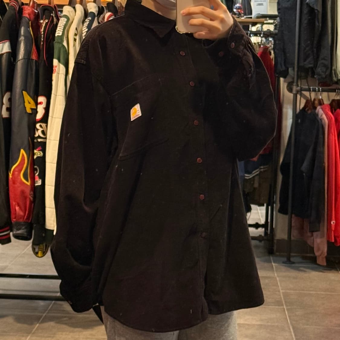 [NO.9] 칼하트 코듀로이 긴팔셔츠 상품이미지3