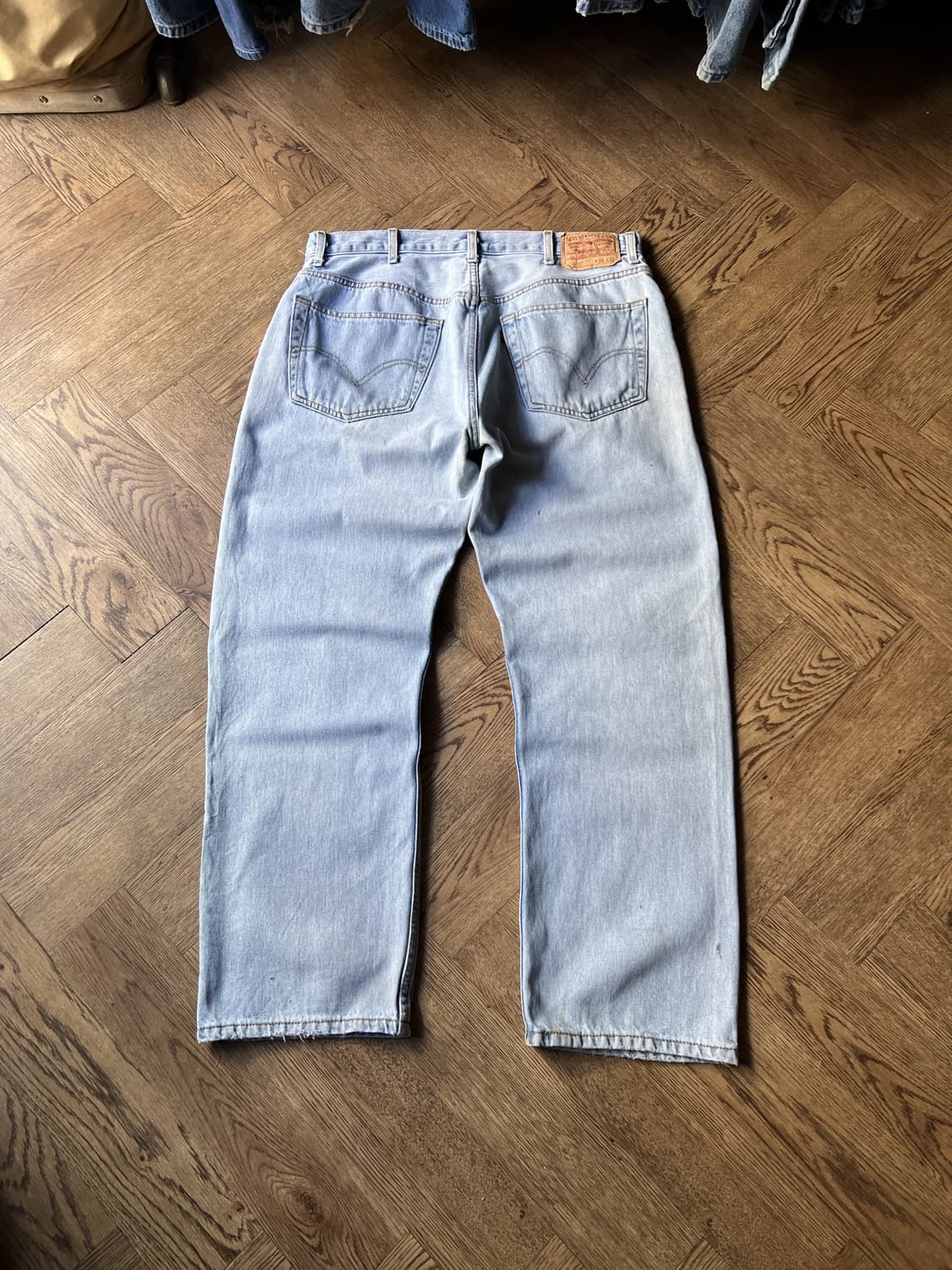 [38]리바이스 505 라이트블루 데님 팬츠 상품이미지2