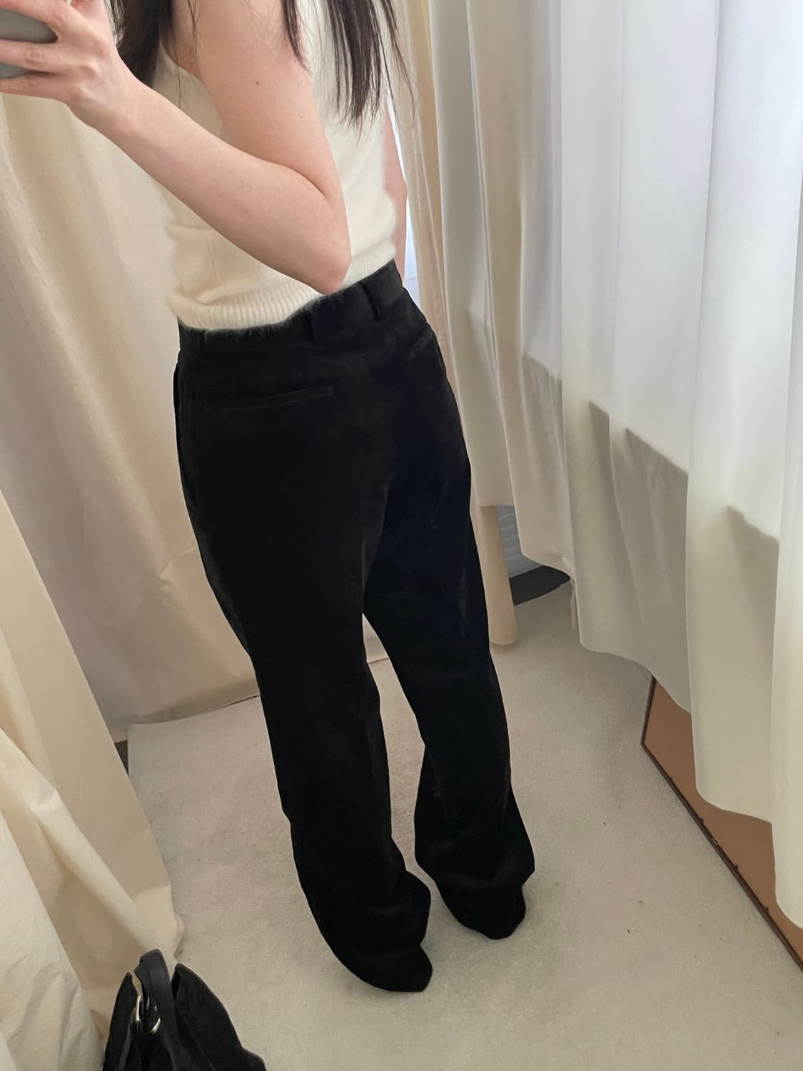 vintage straight two tuck corduroy pants 상품이미지9