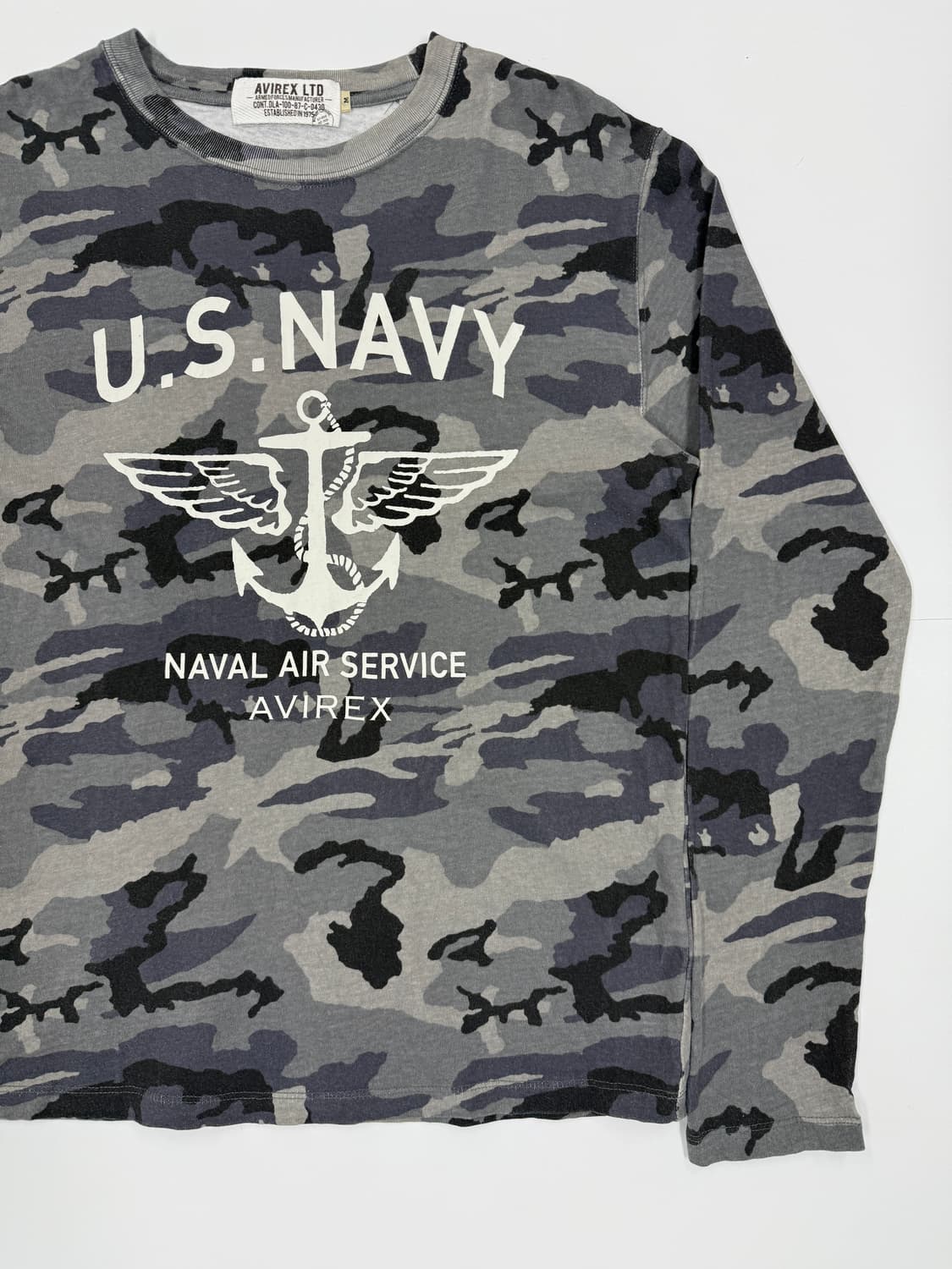 아비렉스 LTD U.S NAVY 티셔츠 상품이미지2