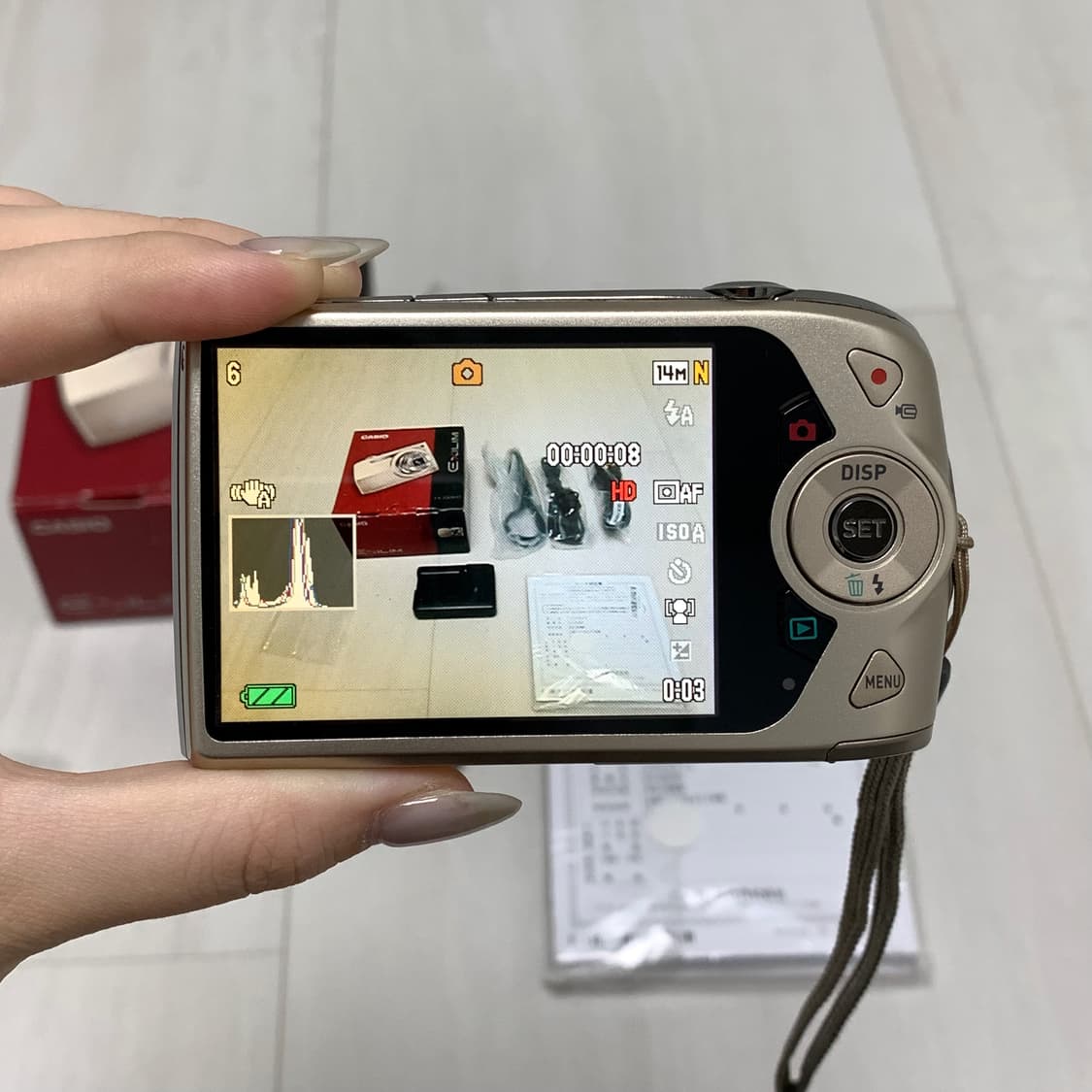 아일릿 모카픽 [풀박] 카시오 casio z2300 디카 디지털카메라 상품이미지8