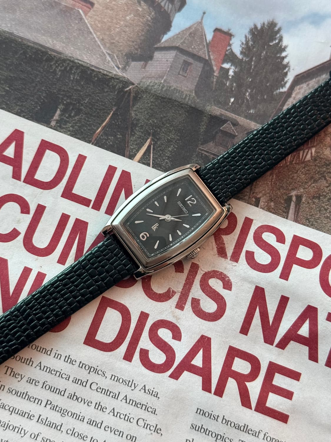 세이코 Seiko lk 루키아 쿼츠 블랙 레이디스  상품이미지1