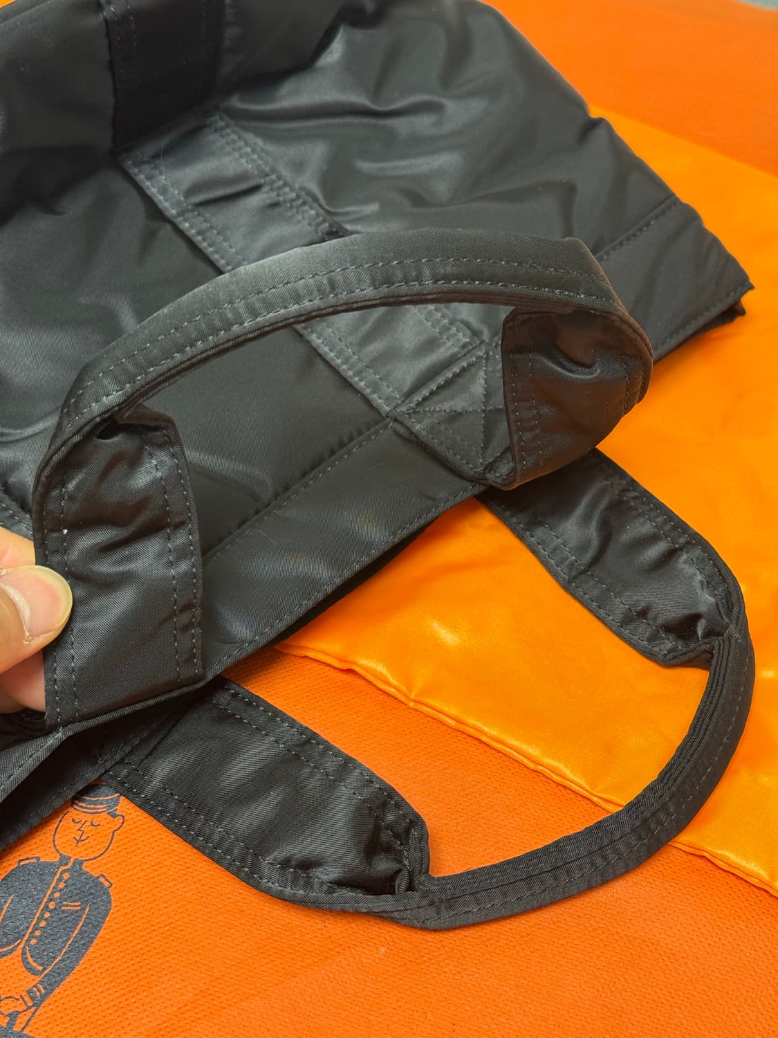 포터 탱커 뉴 토트백 블랙 상품이미지5