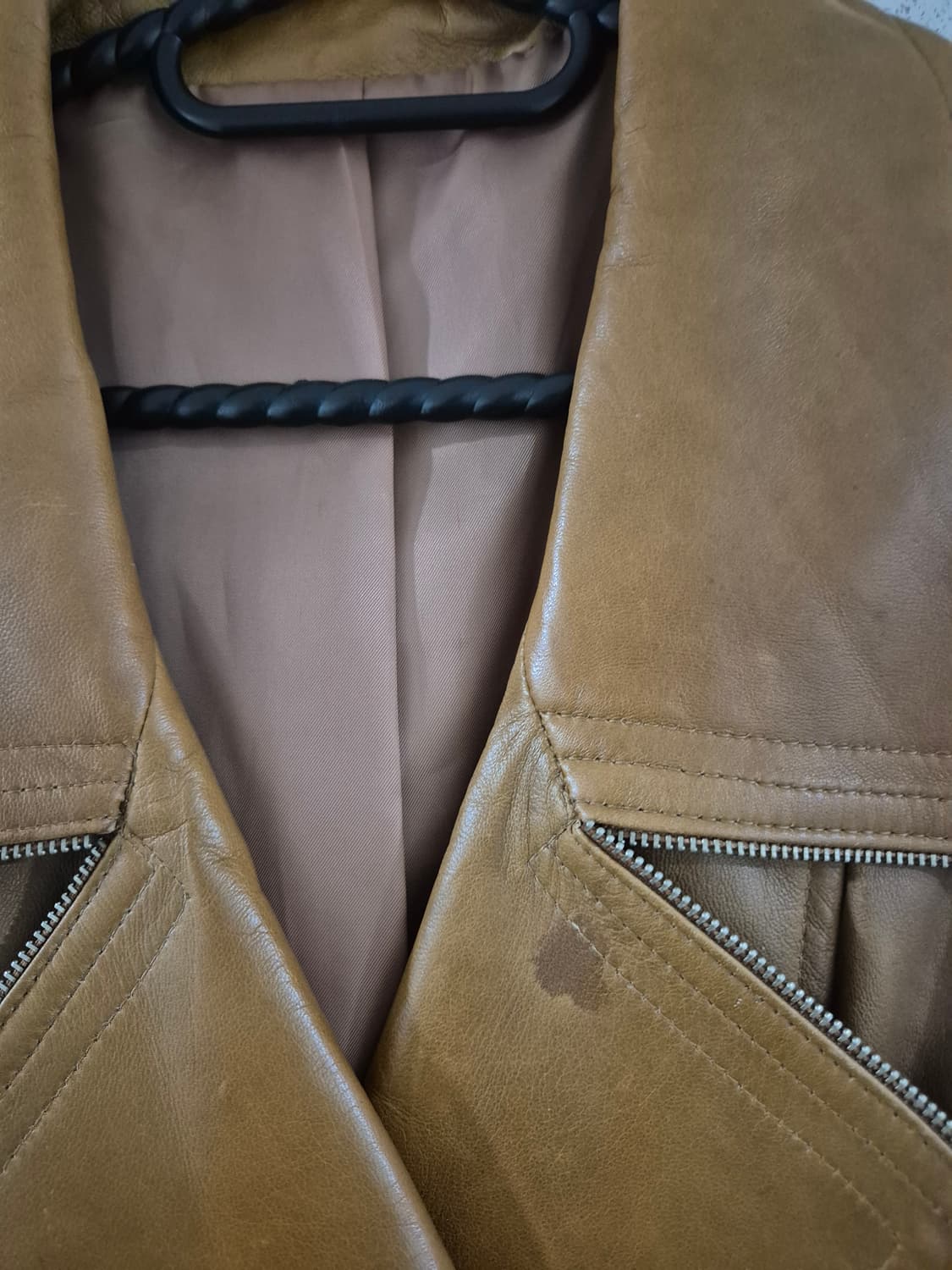 [55]양가죽 롱베스트 조끼 여성 상품이미지3