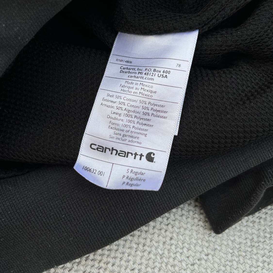 Carhartt Rutland Thermal-Lined Hoodie 상품이미지4