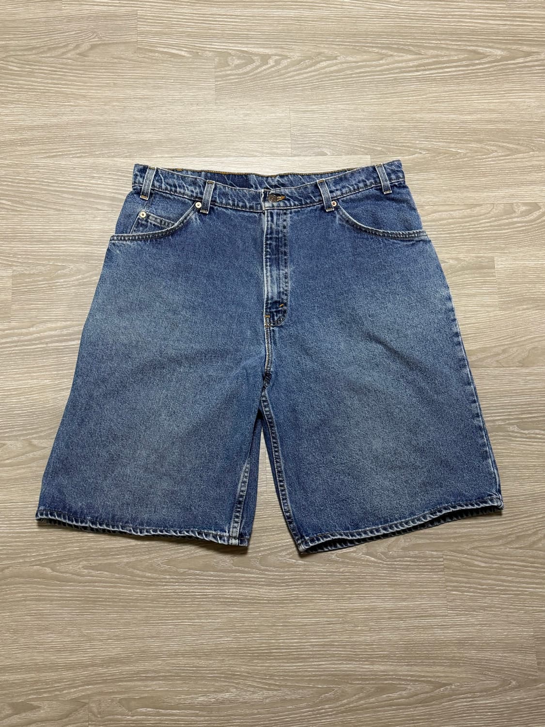 90s usa made 리바이스 565 쇼츠 오렌지탭 36 상품이미지1