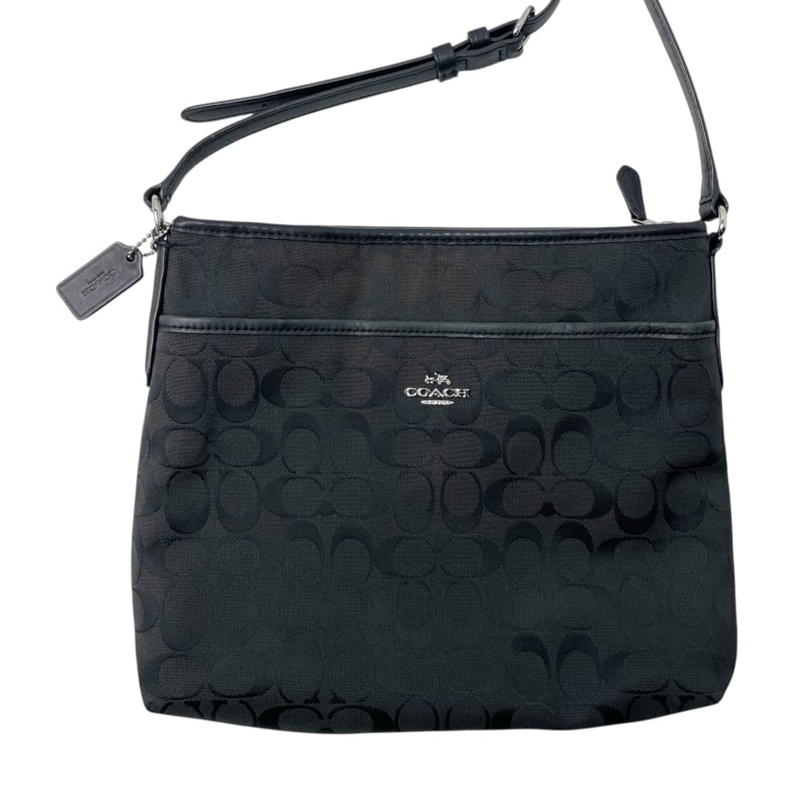 [중고] 코치 시그니처 블랙 크로스백 가방 상품이미지2