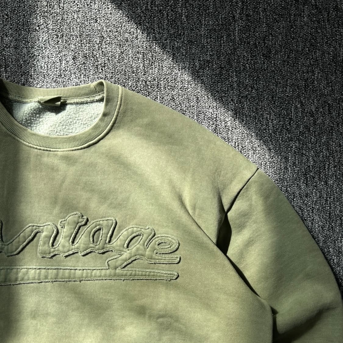 the moment 빈티지 로고 스웻셔츠 상품이미지4