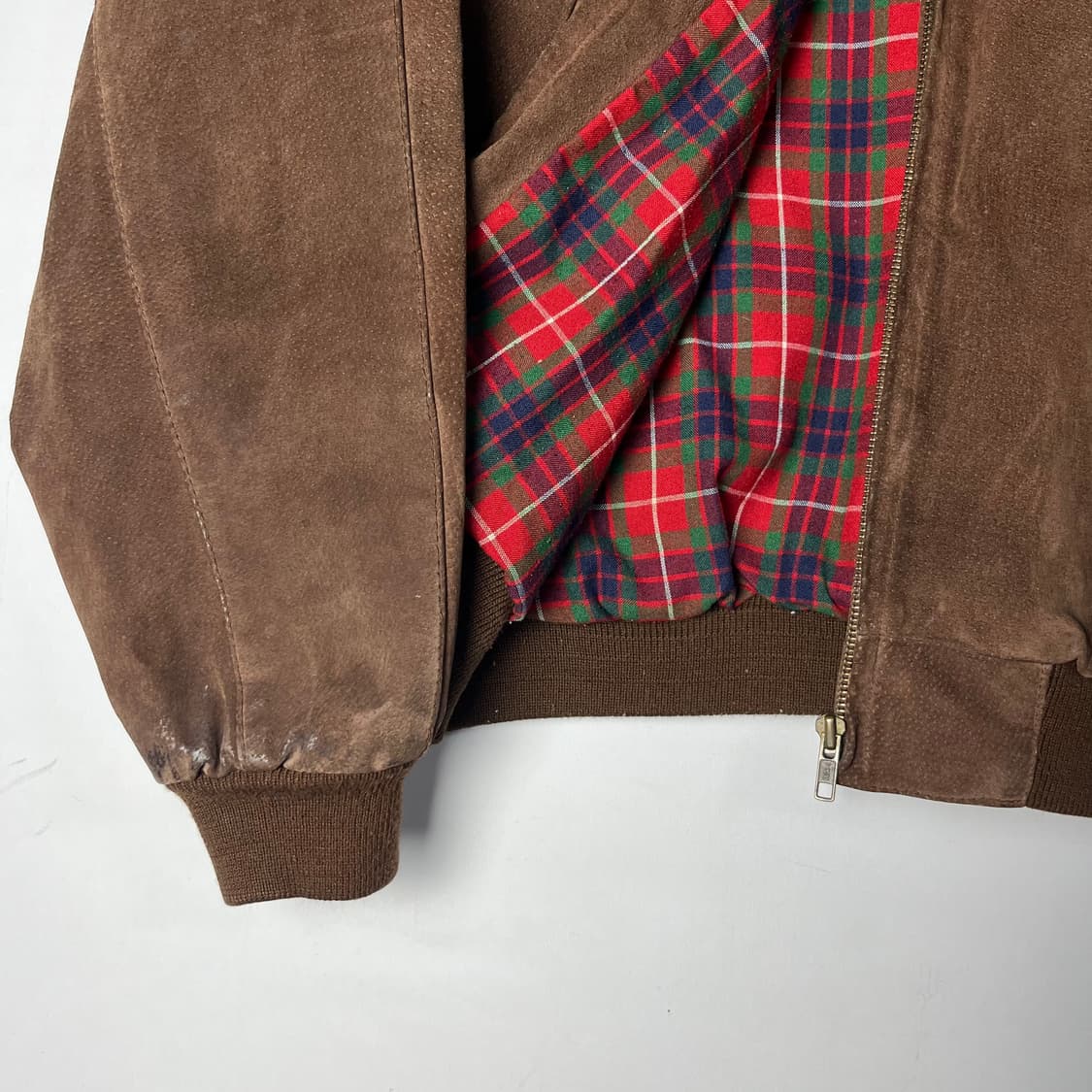 [HOUSTON] 90s 휴스턴 하라주쿠 레더 해링턴자켓 상품이미지5