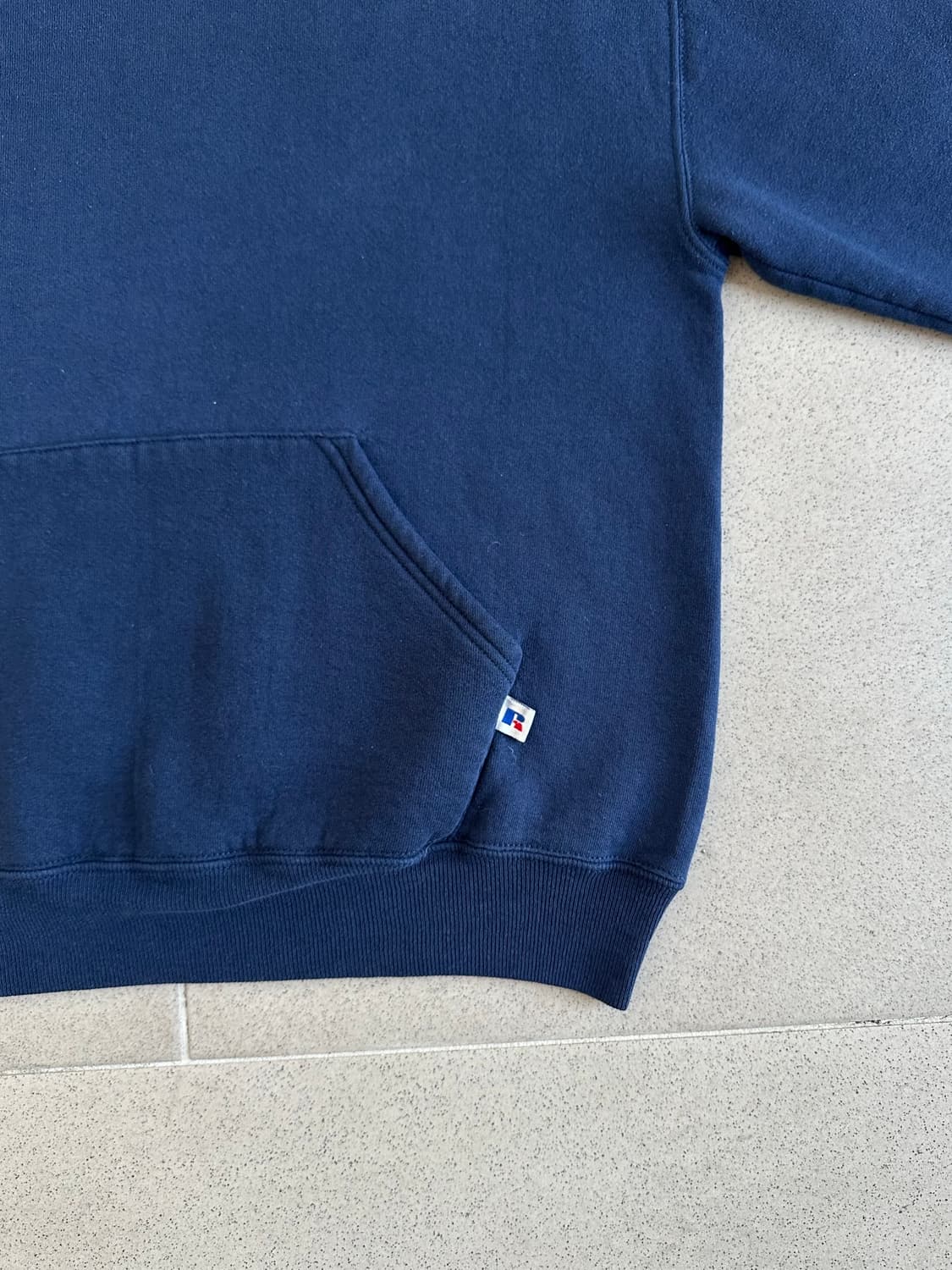 90s 빈티지 러셀 후드 네이비 M USA 상품이미지3