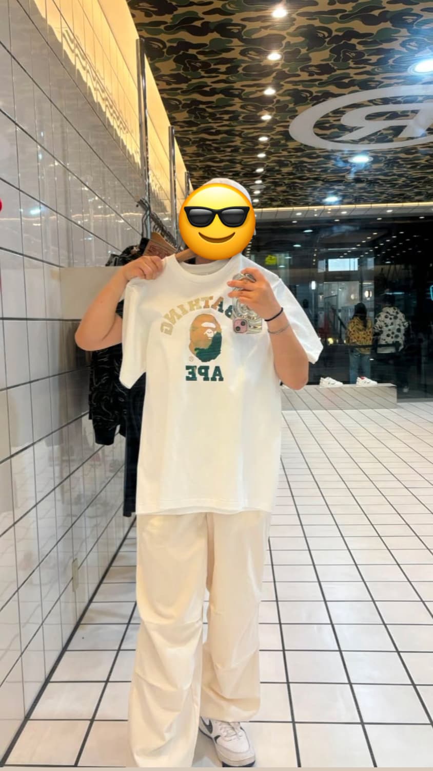 베이프 반팔 L 상품이미지6