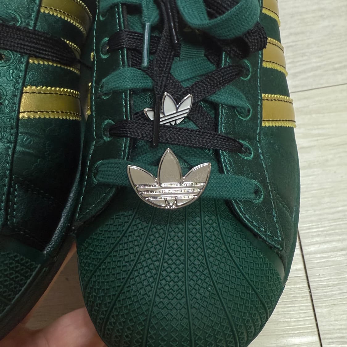 아디다스 슈퍼스타2 서울에디션 그린 (260) 상품이미지7