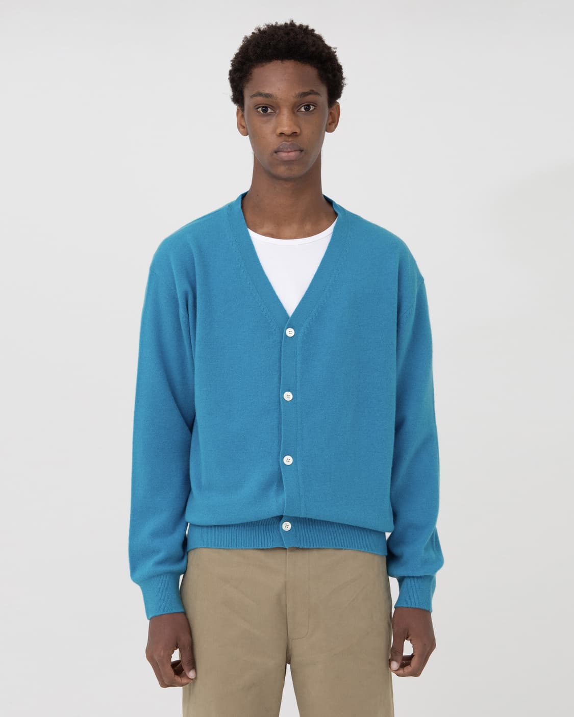 브라운야드 가디건 블루 4사이즈 상품이미지1