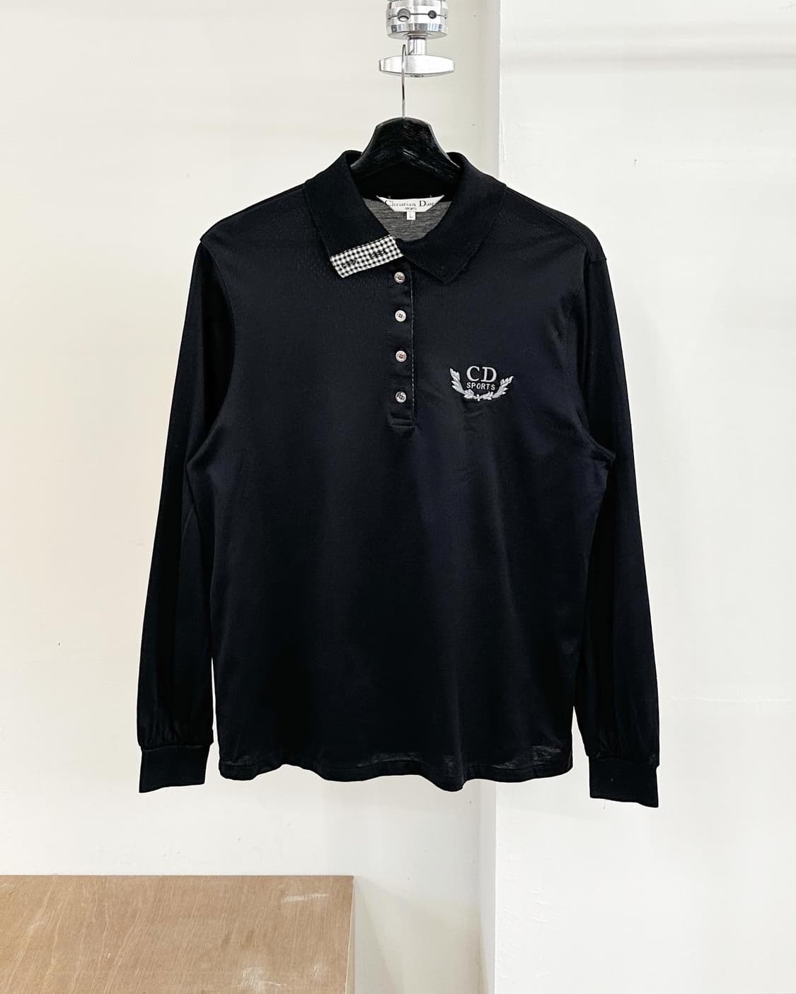 크리스찬디올 스포츠 블랙 코튼 카라티  상품이미지1