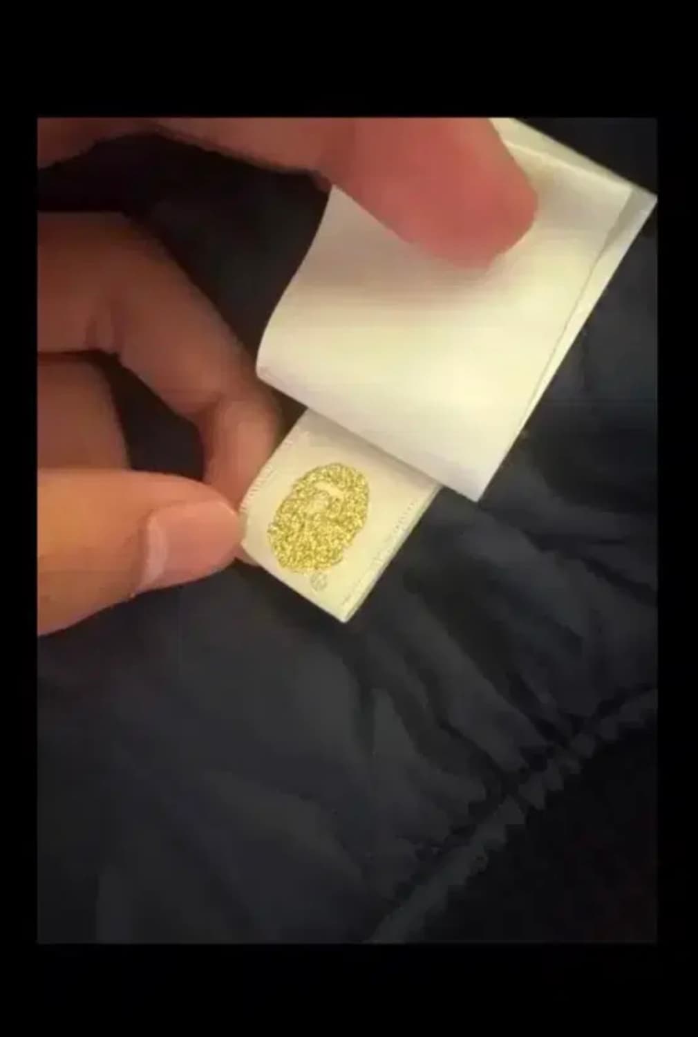 베이프 sta로고 스타디움 레더 자켓 사이즈 m 상품이미지6