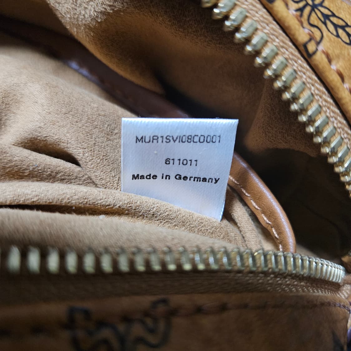 MCM 비세토스 크로스백 미니 꼬냑 상품이미지8