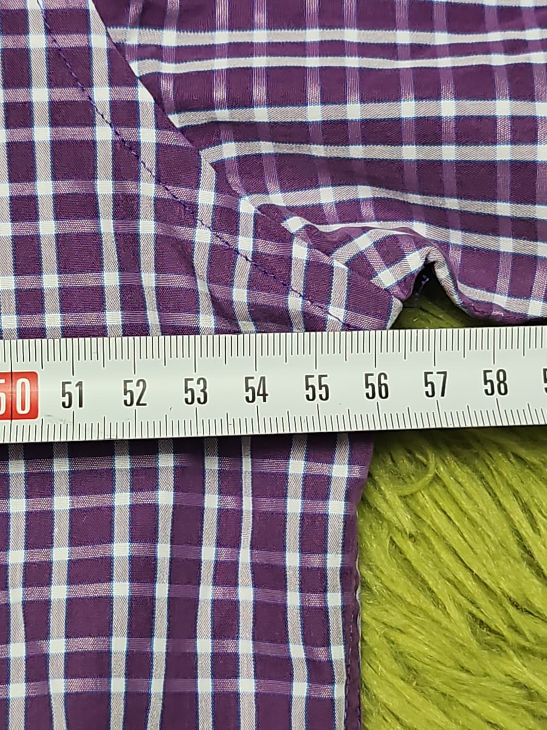 랑방 컬렉션(LANVIN) 정품 체크 남성 셔츠 (105) 상품이미지7