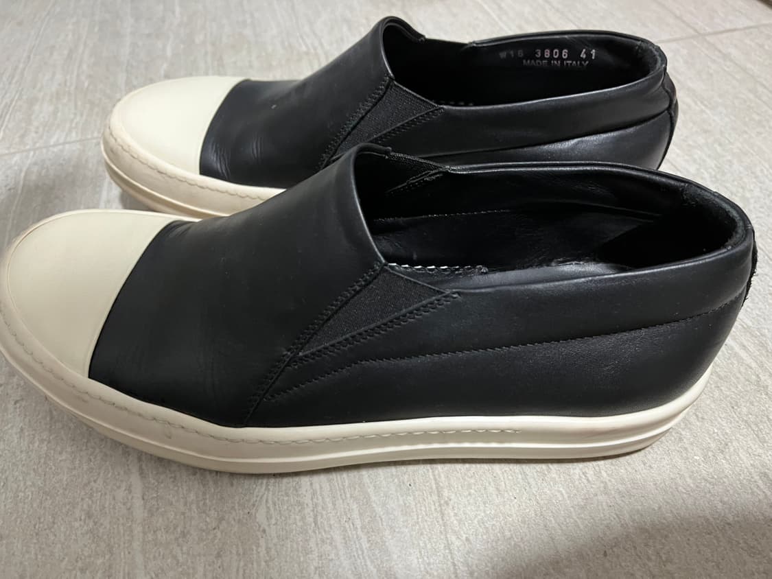 릭 오웬스 레더 슬립온 41 상품이미지2