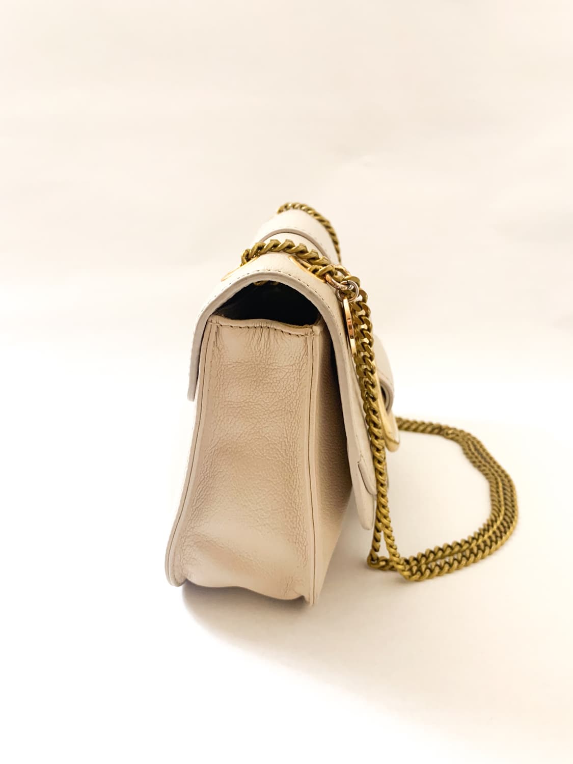 [미디움] 끌로에 빅 버클 가죽 체인 숄더백 상품이미지2