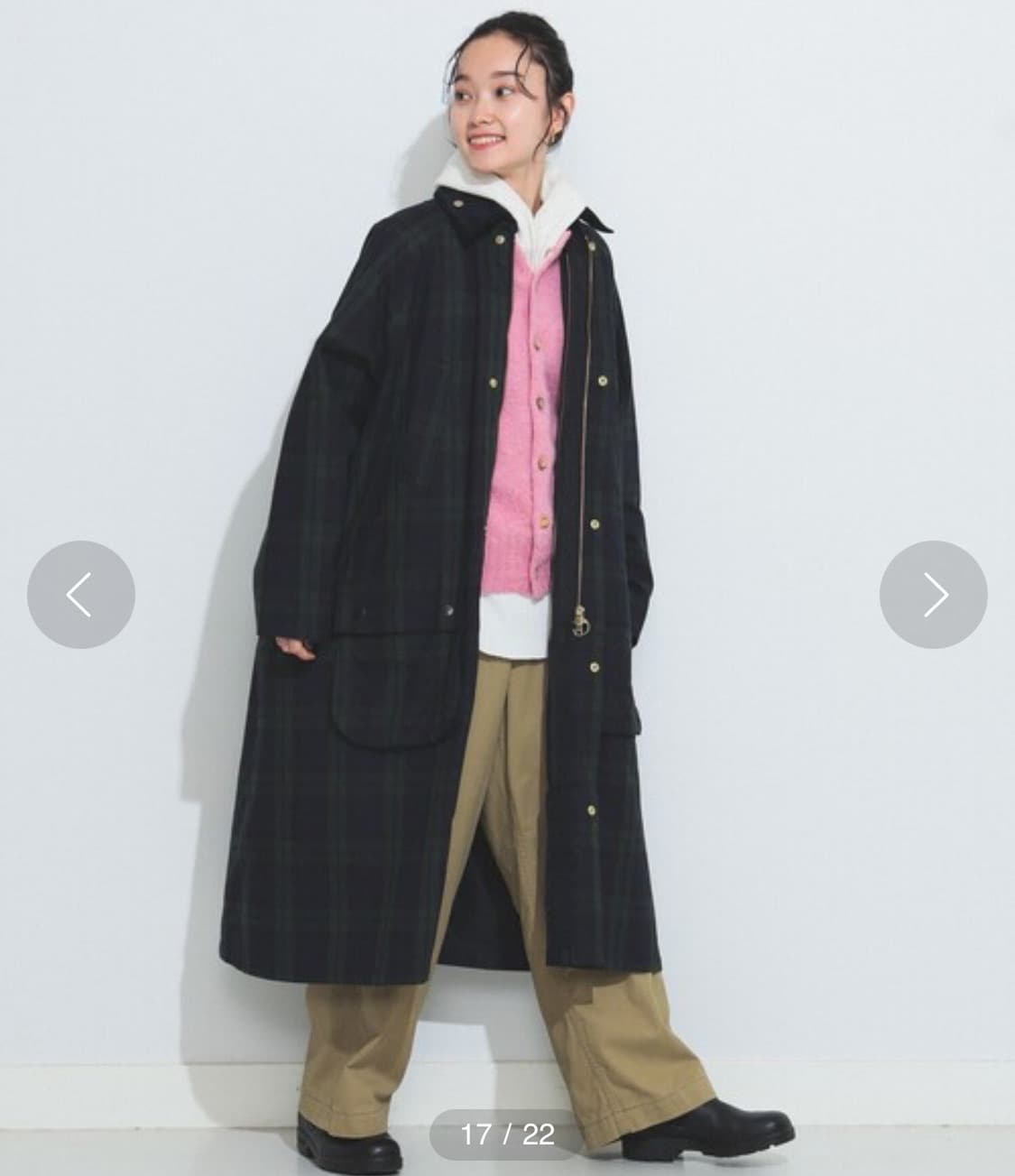 바버 빔즈보이 별주 발베니 롱 재킷 (barbour x beams boy 상품이미지2