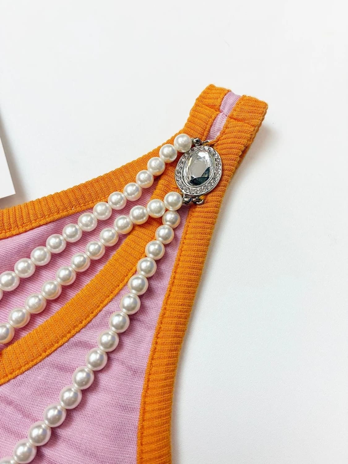 돌체앤가바나 00s 레이어드 Y2K 슬리브리스 PN5046 상품이미지4