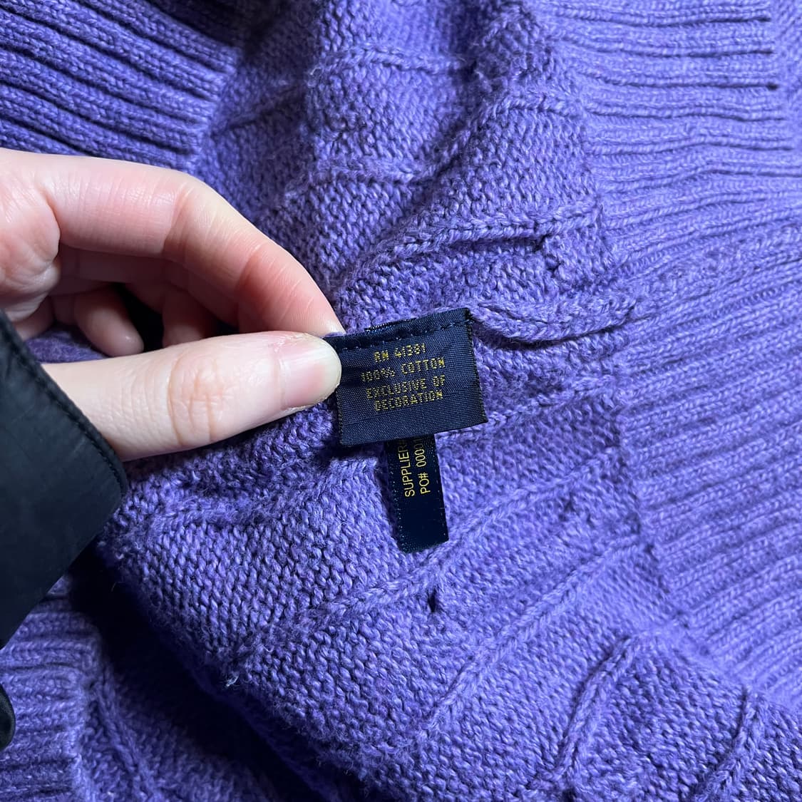 폴로랄프로렌 케이블 니트 상품이미지5