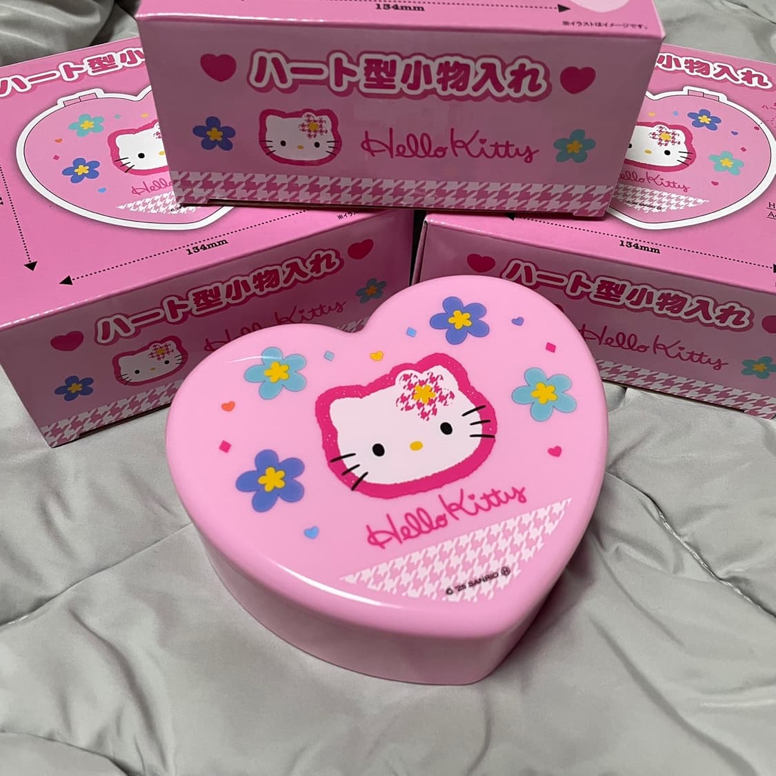 헬로키티 카오하나 하트 수납함 보관함 악세사리 상품이미지3