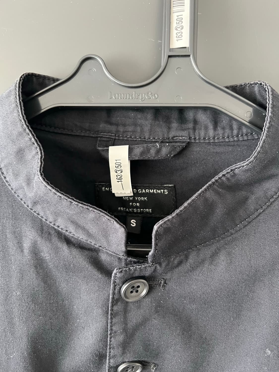 엔지니어드가먼츠 프릭스스토어 코튼 자켓 블랙S 상품이미지3