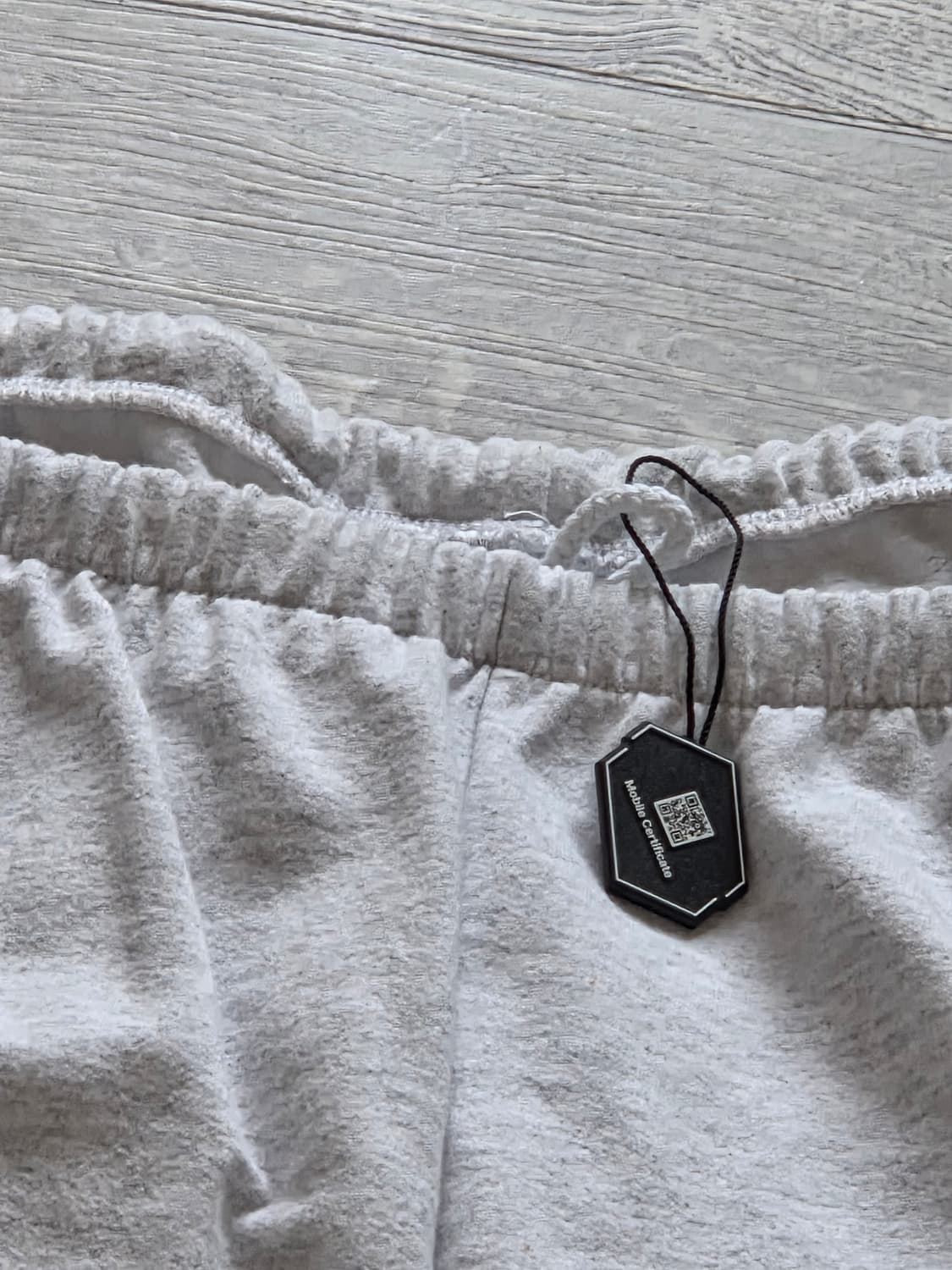 이지 x 고샤 루브친스키 YZY 블랙 독스 조거 헤더 그레이 상품이미지3