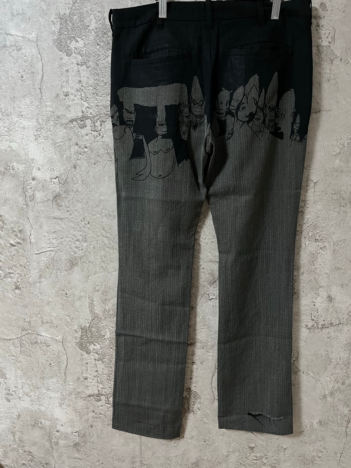언더커버 × Futura 2001AW Cartoon Trousers 바지 상품이미지2