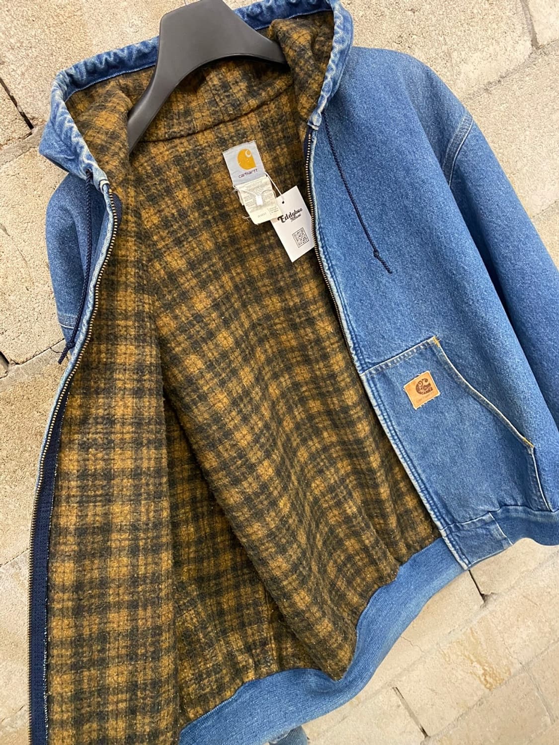 00’s Carhartt J08 데님 엑티브 자켓 상품이미지7