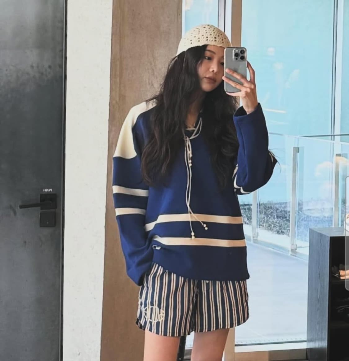 Nike Bode 스트라이프 팬츠 S 상품이미지2